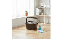 Plastic Cleaning Container Multi-Purpose Lidded Storage Container Easy to Stow