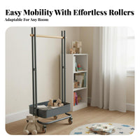 Clothes Hanging Rack High Load-Bearing Capacity for Cloakroom, Homeowners
