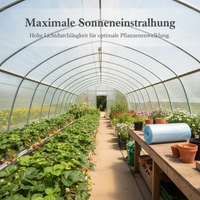 Greenhouse Clear Thickened Anti-Drip Plastic Film for Agricultural Vegetable Planting and Insulation