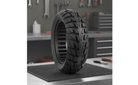 Never Flat 10x2.70-6.5 Solid Tire Shock-Absorbing Solid Scooter Tire High-Grip Tread Pattern