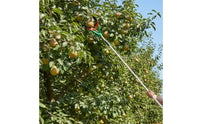 Extendable Fruit Picker with Telescopic Pole Adjustable Telescoping Fruit Picker Pole High-Reach Tool Manual for Orchardists, Gardeners, Orchard, Garden, Backyard