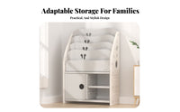 children's bookcase with Bins Stable Base kids' Furniture Large Capacity
