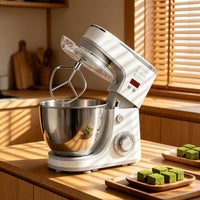 Multi-Function 5L Stand Mixer Home Baking Automatic Batter Mixer Easy to Use Electric Batter Creator Hands-Effortless Kneading for Bakers