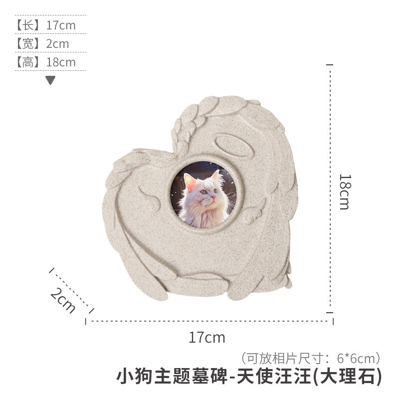 Angel Doggy Marble