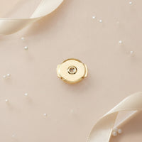 Hypoallergenic Silicone Earring Back Soft Earring Back with Disc Round Finding Clear for Jewelers, Crafters, Jewelry Making
