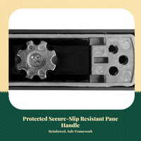 Aluminum handle, easy install