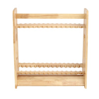 Fishing Rod Rack Long-Lasting Rod Holder with Base Shelf Easy Assembly