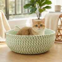 网红猫窝夏季清凉四季通用藤编猫窝猫抓窝猫舍猫房子宠物窝猫咪窝