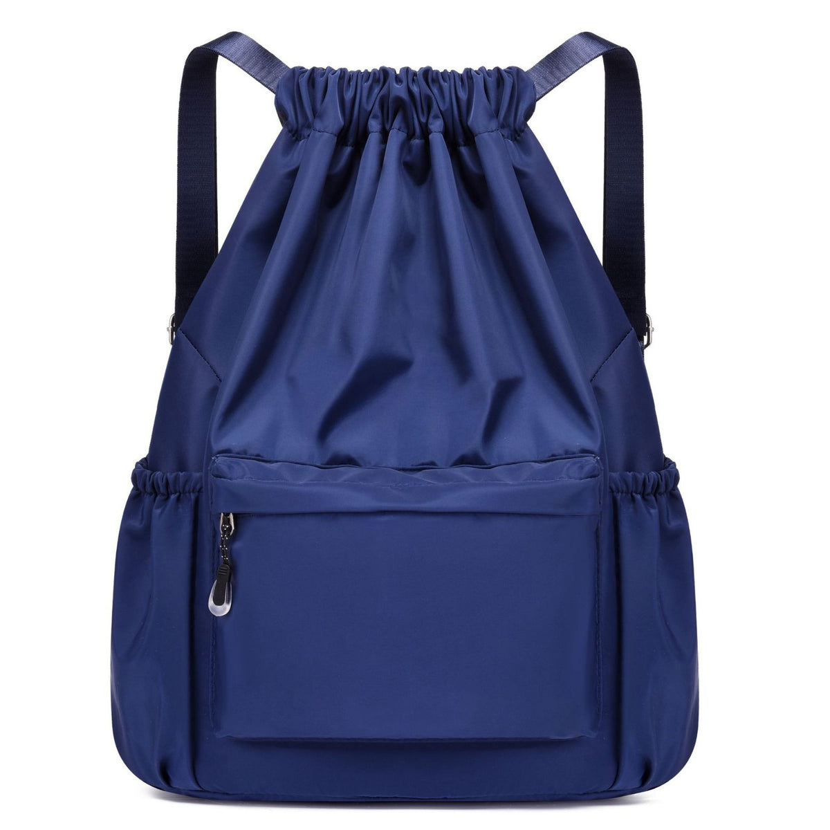 Large Capacity Wet Dry Separation Bag Multiple Pockets Drawstring Backpack Nylon Sackpack for Athletes, Students, Sports, Beach, Travel, School