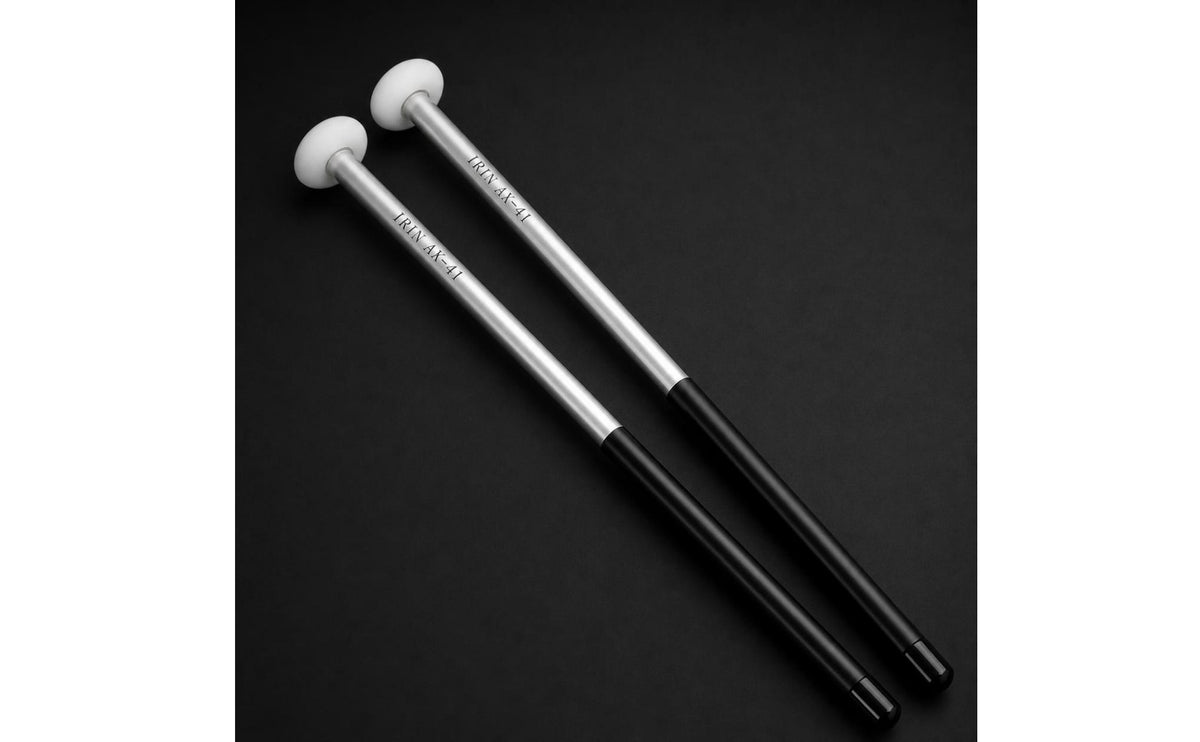 Non-Slip Marching Drum Mallets Comfortable Grip Drum Mallets with Aluminum Handles Long-Lasting Percussion Sticks High-Strength for Drummers, Students, Drumline, Practice