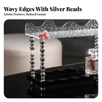 Rotating Makeup rotating organizer Elegant Design Cosmetic Holder Large Capacity for Women