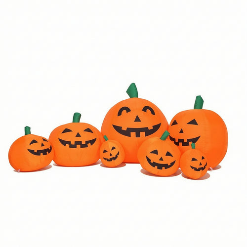 Zucche Gonfiabili con Luci da Esterno Zucca Gonfiabile Impermeabile per Cortile