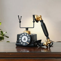 Vintage-Style Decorative Telephone Craft Ornament