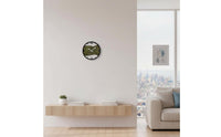 12 Inch Hollow Wall Hollow Timepiece Decorative Home Decor Easy to Read