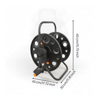 Garden Hose Reel Cart Heavy-Duty Hose Reel Cart Ergonomic for Homeowners