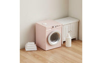 Working Function Rechargeable Dollhouse Washer Realistic Design Miniature Washing Machine Electric Toy Washer for Collectors