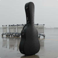 Acoustic Guitar Case with Accessory Compartment Backpack Straps Acoustic Guitar Bag Stable Support Musical Equipment Storage for Travel