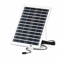 Solar Panel with Stand High-Efficiency Charger Sturdy for Outdoor Fountain