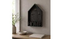 Wooden Key Cabinet Minimalist Design Entryway Key Shelf Easy Installation