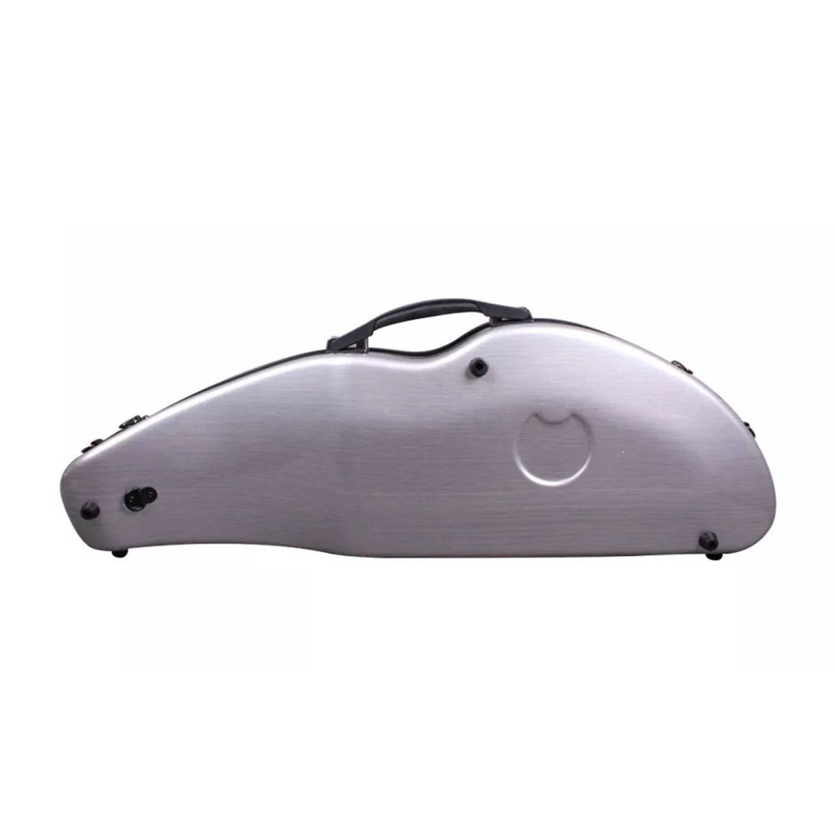 4/4 Violin Case Double Bow Holders Composite Carbon Fiber Violin Case Soft Padded Interior Musical Instrument Accessory for Students, Kids, Travel