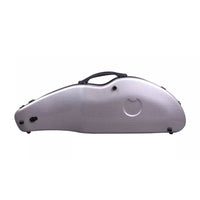 4/4 Violin Case Double Bow Holders Composite Carbon Fiber Violin Case Soft Padded Interior Musical Instrument Accessory for Students, Kids, Travel