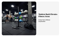 Space-Saving Design Exercise Ball Storage Rack Sturdy Steel Frame Exercise Ball Stand Sturdy Floor-Protecting Feet for Personal Trainers