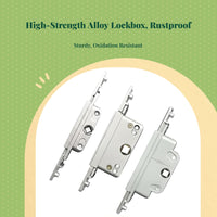 Aluminum lock box, anti-theft, adjustable
