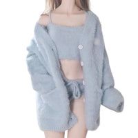 BJD Clothing Knitted Set Doll Loungewear Comfortable Apparel