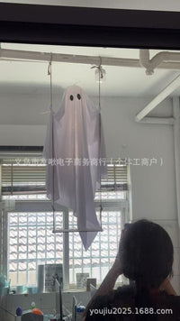 Halloween Hanging Ghost Decoration with Swing