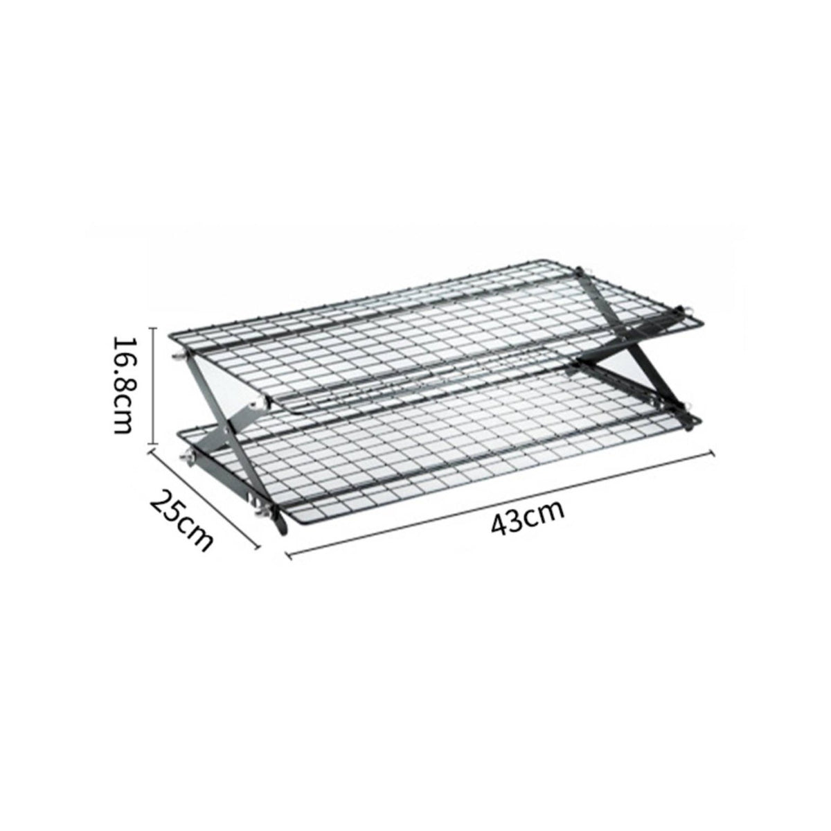 Adjustable Height Cooling Rack Space-Saving Kitchen Organizer Easy to Clean
