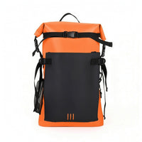 Adjustable Dry Backpack with Mesh Pocket Water Resistant Daypack Heavy-Duty Rucksack Lightweight for Hikers, Hiking