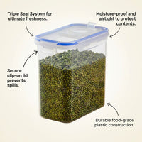 Food Storage Containers Airtight, Kitchen Storage Containers for Dry Goods Preservation, Eco-Conscio - 1.8L