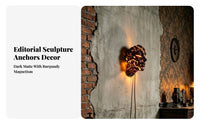 Modern Wall Lamp with Corded Cord