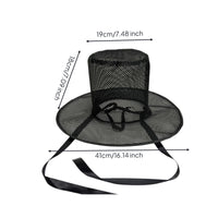 Mesh Top Hat Breathable Mesh Hat with Chin Tie Airy for Cosplayers, Performers