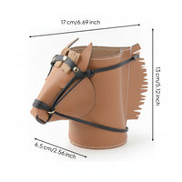 Horse Head Holder Compact Size Horse Desk Organizer Decorative