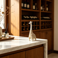 Resin Giraffe Figurine Nordic Luxury Living Room Entryway Desktop Decoration