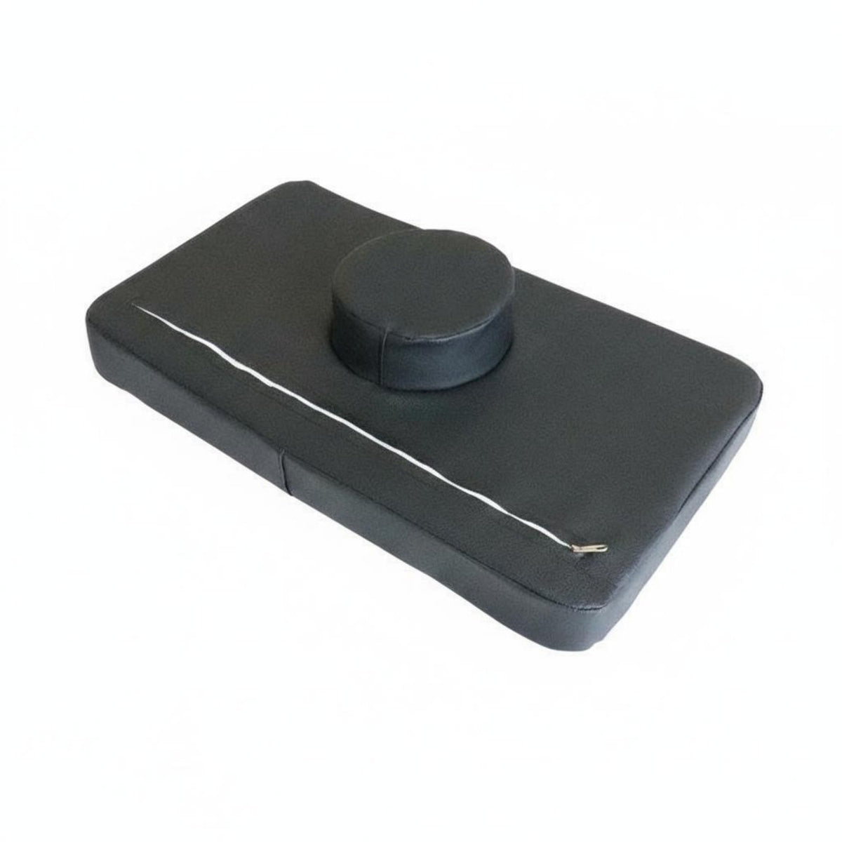 Ergonomic Design Beauty Bed Pillow High-Density Foam Core Eyelash Extension Headrest Breathable Material for Beauticians, Home Users, Spas