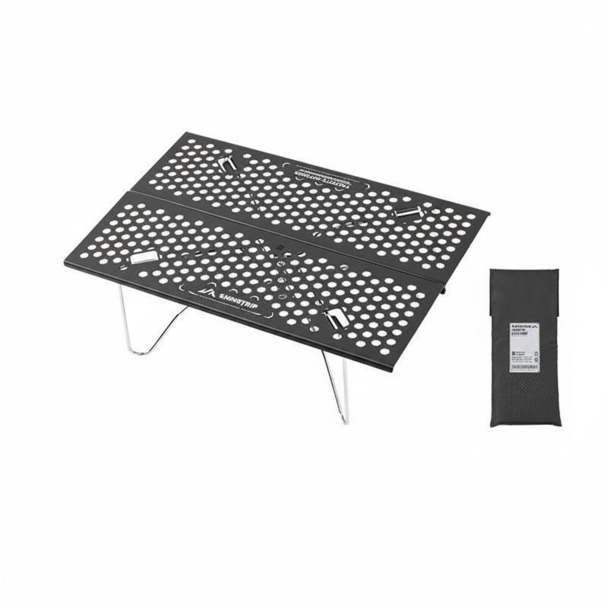 Foldable Ultralight Folding Table Portable Ultralight Backpacking Table Compact Backpacking Cook Stand Quick Setup for Backpackers, Hikers, Campers, Hiking, Picnic, Beach