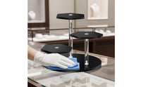 Hexagonal Display Stand Stepped Acrylic Display Stand Clear for Collectors, Retail Counter