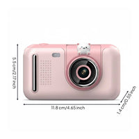 Flip Lens Kids Camera High-Definition Electronic Toy Easy to Use for Travel