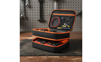 Tool Storage Case Easy to Carry Two-Tier-Layer Tool Case Multipurpose