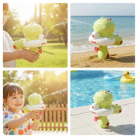 Cartoon Dinosaur Water Blaster Compact Dinosaur Water Colorful Toy Lightweight for Toddlers
