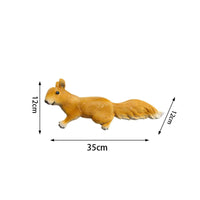 Squirrel Statue Long-Lasting Polyresin Resin Squirrel Figurine Weather Resistant