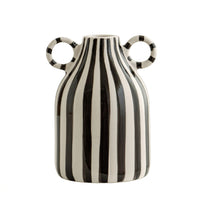 Hand-painted White Porcelain Vase, European Style