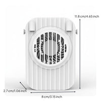 Multi-Functional Wearable Neck Fan Compact and Lightweight Hands-Unrestricted Neck Fan 4-in-1 Design Portable Cooler Brushless Engine for Office, Travel