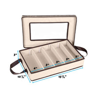 Cutlery Storage Box Portable Textile Flatware Organizer Easy to Clean Silverware Storage Case for Kitchen, Pantry
