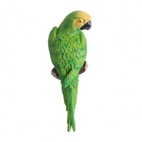 Parrot Wall Sculpture Long Tail Parrot Wall Decor Easy to Hang for Living Room