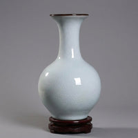Jingdezhen Crackle Glaze Vase, New Chinese Style