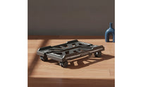 Ventilated Computer Cabinet Stand with Wheels Stable PC Cabinet Stand with Wheels Compact Computer Holder Sturdy for Gamers