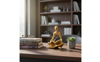 Reading Figurine Lustrous Finish Book Holder Statue Easy to Clean for Party